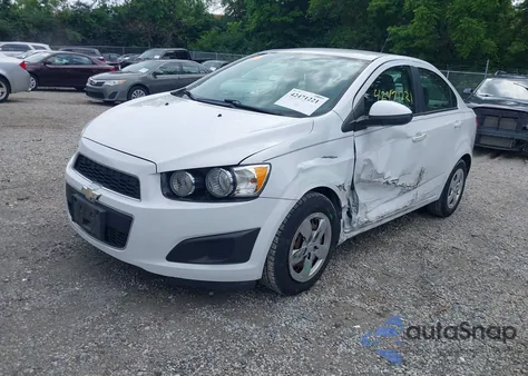 2016 Chevrolet Sonic Ls Auto из США, поврежденный, VIN 1G1JA5SH3G4120520